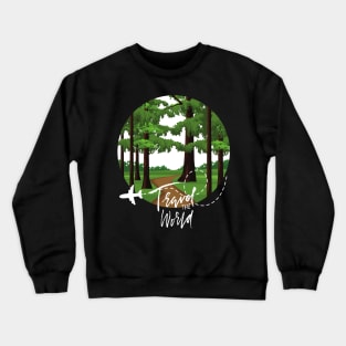 Adventure is worthwhile Explore the world travel lover summer holidays vacation Crewneck Sweatshirt